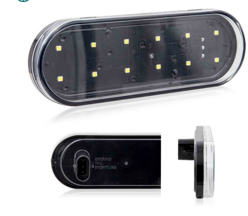 6” Oval LED Work Light 550 Lumens DryFit Maxxima