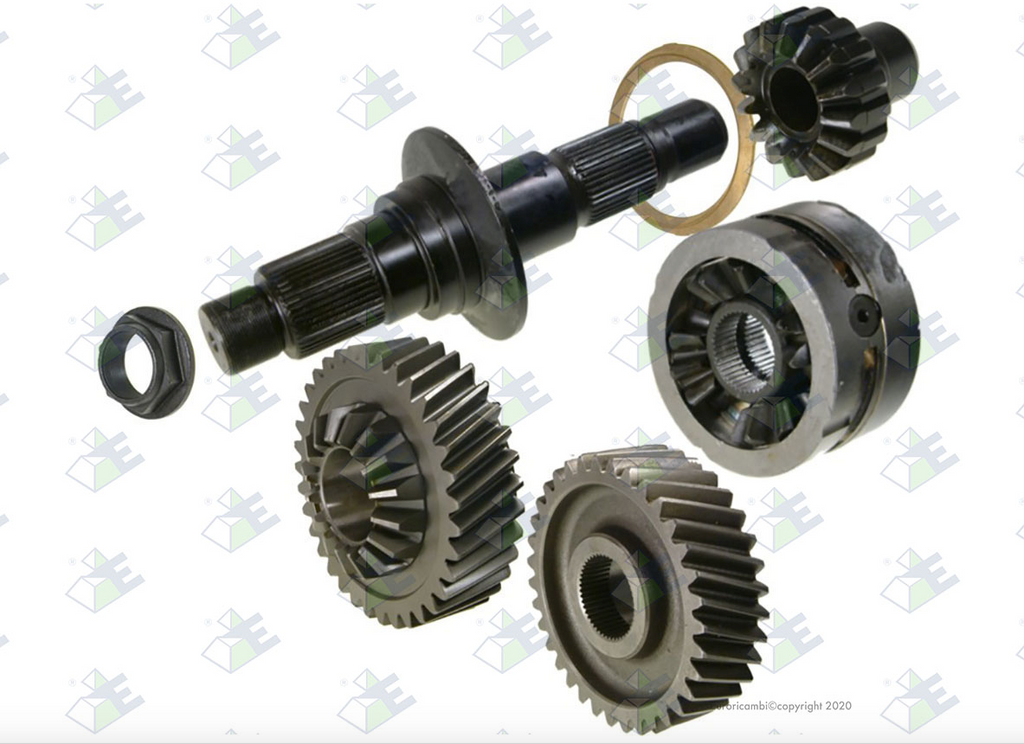 KIT Differential 2234-R-1188 (1) A-3297-U-1347 (1) 3892-R-4932 (1)  A-3235-W-2025 40-X_1233 (1) 1229-D-4788