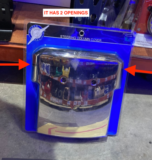 Chrome Upper Steering Column Cover For Freightliner Century (1996-2011) & Columbia (2001-2011)