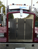 Grille Fits Kenworth W900L Small Diamond S.Steel