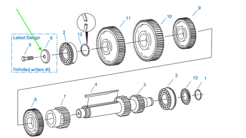 BEARING RETAINER FRO-16210C