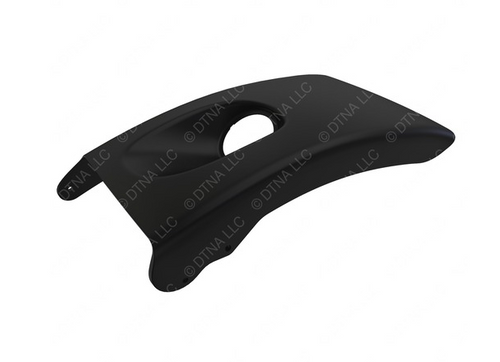 W/ Fog Light Hole Bumper End Cover Plastc fits Freightliner M2  Right Side