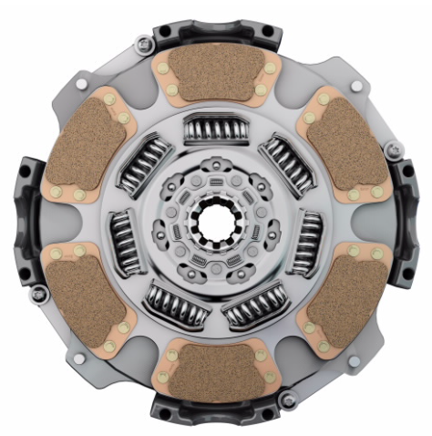 Eaton Clutch torque 1860 15-1/2 Pull-Type Easy Pedal Advantage Clutch Set: 2 in. Spline 7 Spring VCT 6 (NO WARRANTY / NO GARANTIA)