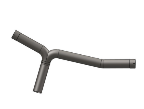 Y-Pipe Exhaust fits Freightliner Classic