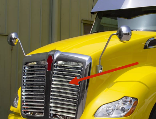 nsert Grille Fits Kenworth T680 2015 And Newer S.Steel