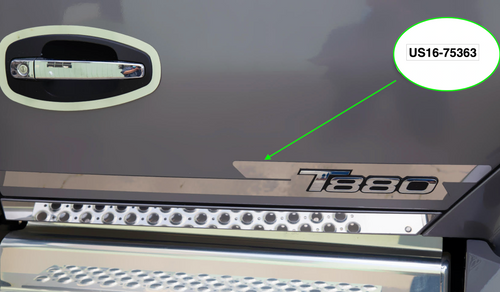 Door Strip Trim Fits Kenworth T880