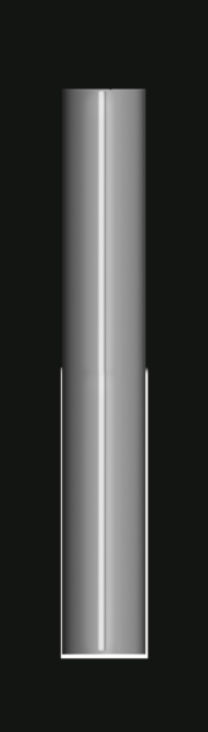 Lincoln Chrome Flat Top Cut Stack 8” OD X 114” Straight (No End Finish