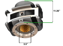 Trunnion Assembly Fits Mack Camel back suspension, 4" x 3 1/2