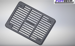 22X32" Black TuffDeck With Hardware Kit,  Catwalks