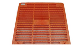 32X32" Orange TuffDeck With Hardware Kit, Catwalks