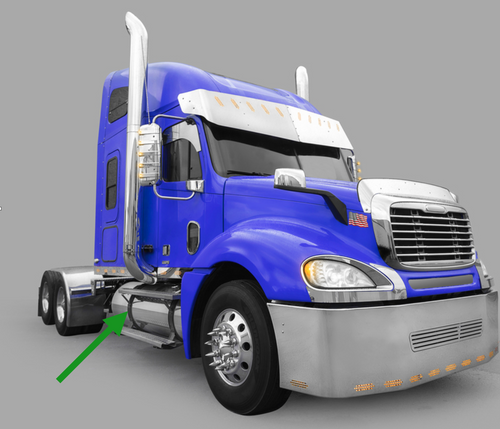 Fuel Tank Band Strap fits Freightliner Century, Columbia and Coronado 23 In. Diameter Round Tank