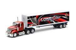 Toy Truck, International Lonestar W/ Container 1:43 Scale
