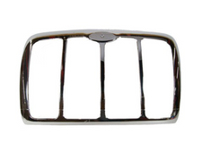 Grille Surround fits Peterbilt 387 Plastic Chrome. OEM