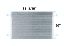 A/C Condenser fits Peterbilt 386 Series 2009+