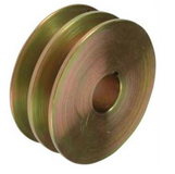 2 Groove Standard Pulley, Leece-Neville 2300-2800JB Series Alternators