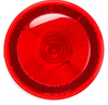 4" Single LED w/Reflective Ring Lens Red