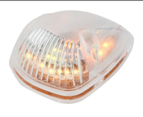 Red/Clear Triangle Cab Light for Pickup/SUV/RV/Bus