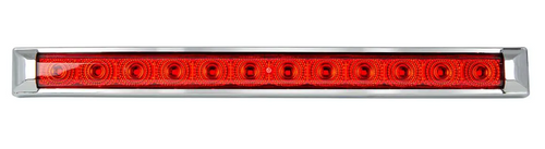 Smart Dynamic Sequential Led Bar Red/Red