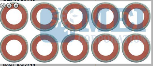Sealing Washers Diameter (in.): 1-1/8'' OD x 9/16'' ID (EACH)