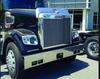 Grille Hood Grille (Freightliner Coronado 2011 & Newer Models  (Square Headlights)) W/ 18 Horizontal Louvers