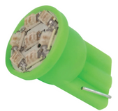 194/168 Dome Type 7 LED Light Bulb Green