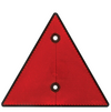 Red 6" Triangle Warning Reflector