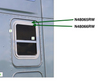 Sleeper Window Trim Around Frame Each S. S.Fits Kenworth T680,T880