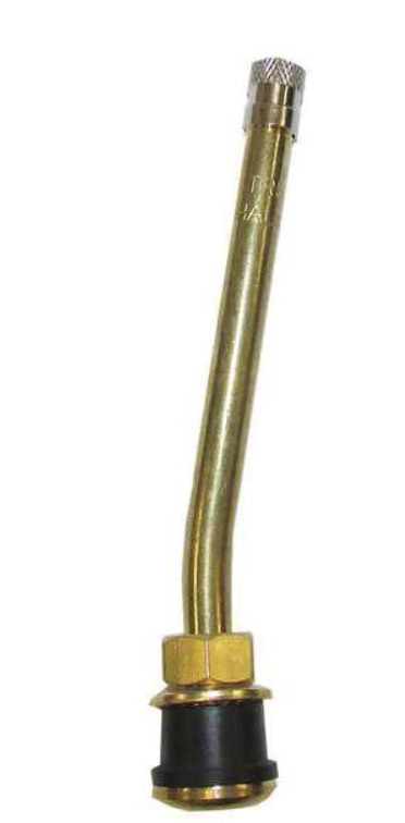 Tire Valve, 3-3/4 in. L, 0 to 200 psi