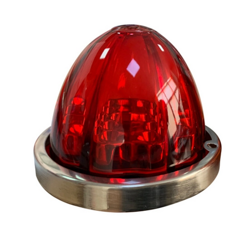 3.5" Watermelon Hero LED Marker Light - Red Light / Red Lens