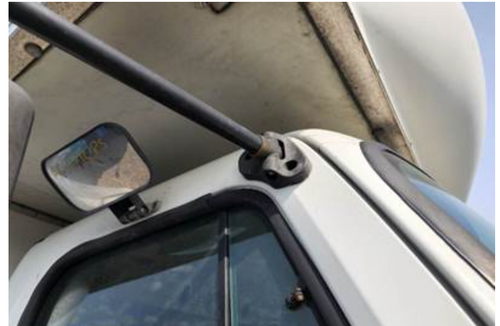 Top Door Black Mirror fits Freightliner M2