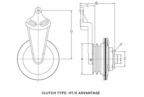 Horton Fan Clutch Fits Kenworth