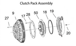 Horton DM Advantage Two-Speed Clutch Pack AssemblyFits International