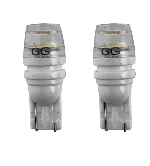 #194/168 LED Light Bulb with 2 High Power 2538 SMD Blue