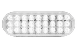 Oval Smart Dynamic Led Sealed Light White Clear