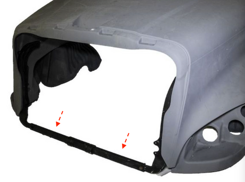 Hood Panel, CrossBar fit Freightliner Cascadia OEM Part