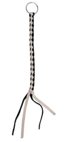 White & Black Air Horn Pull Braided Cord