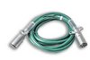 15' Green Abs Straight 7-Way Electric Cable Cord