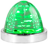 Green/Clear Watermelon Surface Mount LED Light