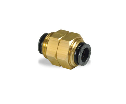 Push-Lock, Bulkhead Union 1/2" X 3/8"