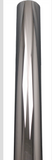 7" X 114" OD Stack  Straight Cut Chrome Exhaust Flat Top