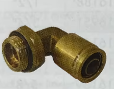 90°Male Swivel Elbow Tube 1/4” Thread Size M22