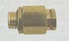 90°Male Push Lock Connector 1/4” Thread Size M10
