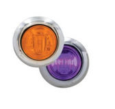 3/4" Round P2P3 CM Amber With Purple Aux Maxxima