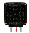 Amber/Smoke Red/Smoke Passenger Side Square Double Face High Power Pearl LED Pedestal Light in Smoke Lens