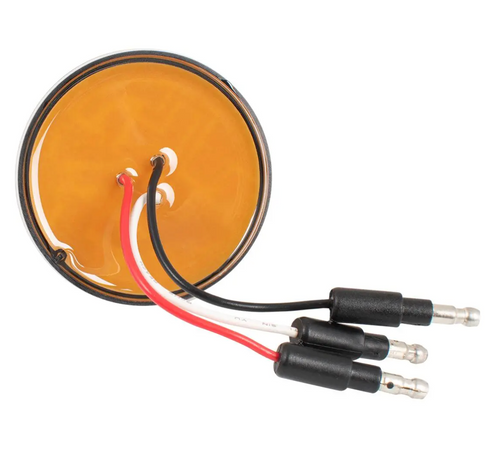 2" Watermelon LED Light in Smoke Lens 6 High power SMD LEDs - 12V