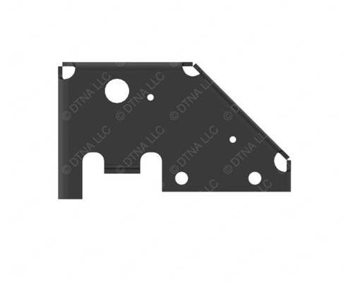 MOUNTING BRACKET - AFTER TREATMENT SYSTEM, DIESEL PERTICULATE FILTER, SELECTIVE CATALYTIC REDUCTION, MEDIUM DUTY, 2HH FREIGHTLINER `