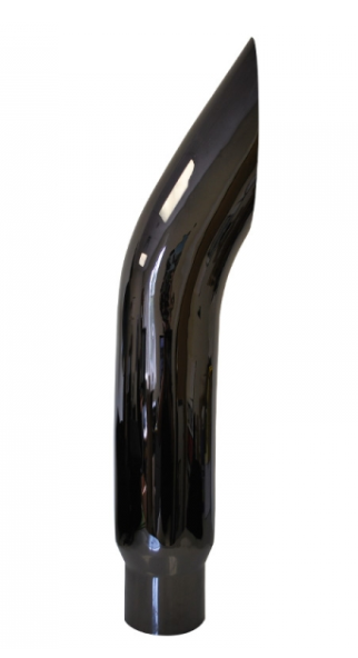 6” X 48” AUSSIE, R5”  OD BLACK CHROME