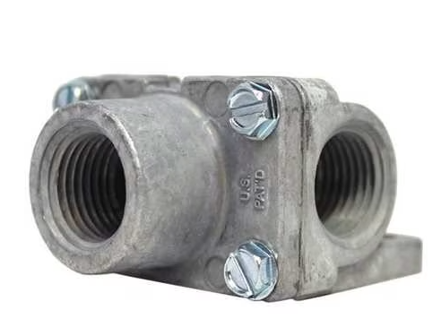 Return Flow Slitter Valve High Flow For Vehicle use - Navistar fits, Volvo, Mack, Peterbilt, and Western Star (Fuel Return Valve)