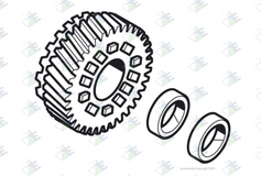 Gear 32 T  Dif. 461 / 460