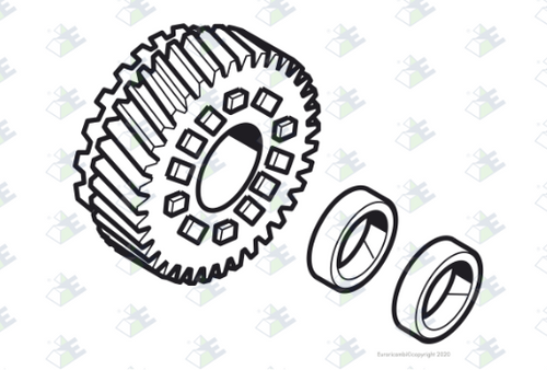 Gear 32 T  Dif. 461 / 460